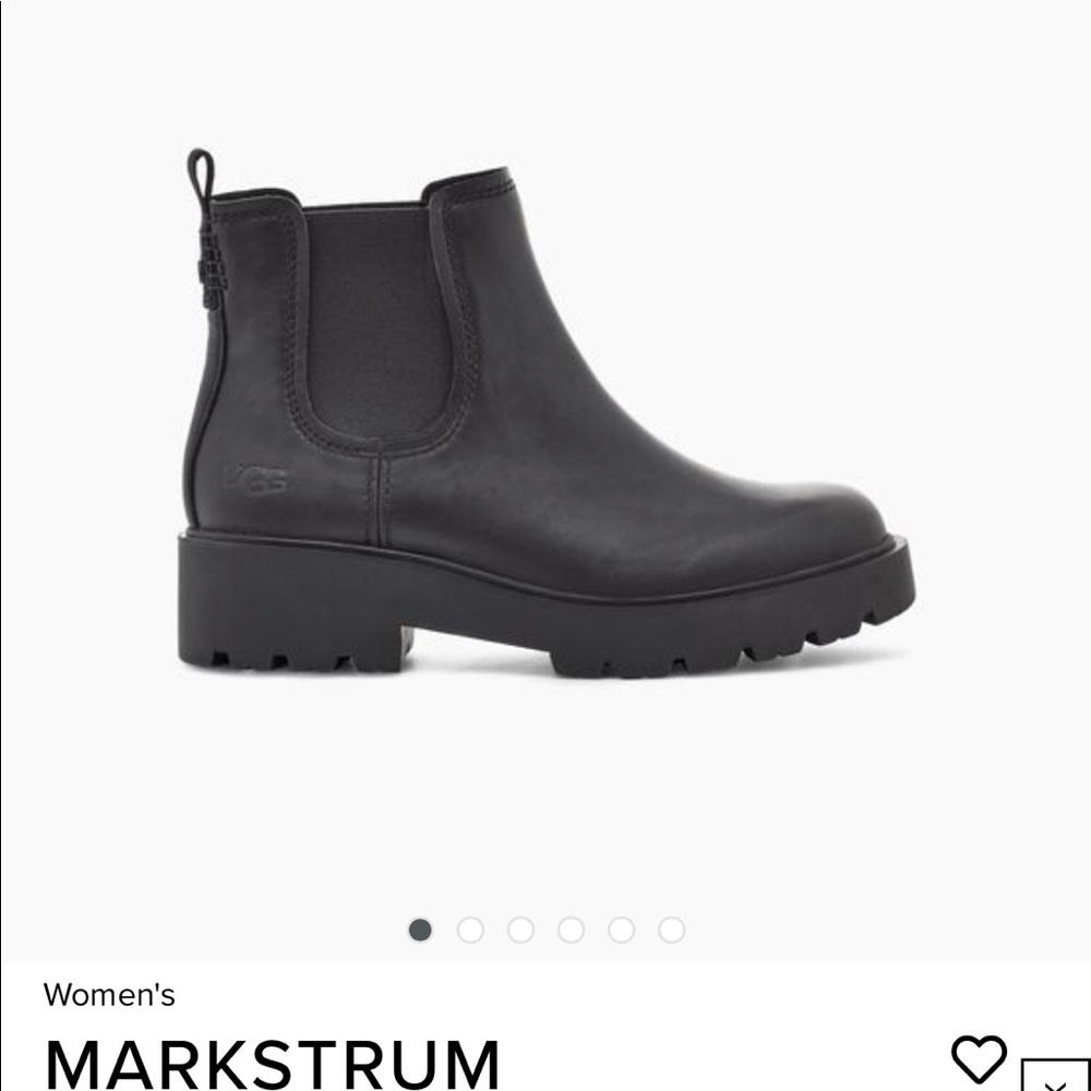 Nwt UGG Black Markstrum sz 9 booties